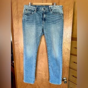 Todd Snyder Slim Fit Stretch Jeans Faded Wash 36x32